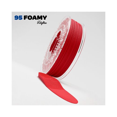 Recreus Filaflex 95A Foamy Red - 1,75 mm / 750 g Cene