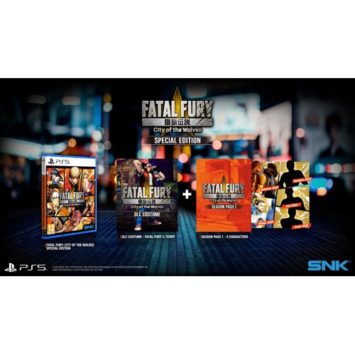 Snk Corporation Fatal Fury: City Of The Wolves - Special Edition (Playstation 5) Slike