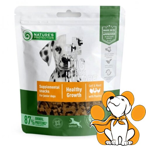 Nature's Protection healthy growth with poultry 150g, poslatice sa štence Cene
