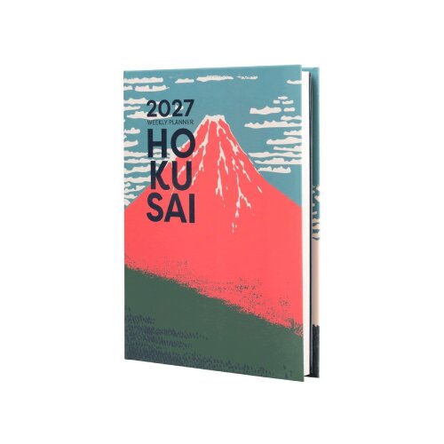 Grupo Erik Editores S. L. Hokusai - Datumirana agenda A5 2026/27 - Hokusai, Fuji, 17-Month, Weekly Slike