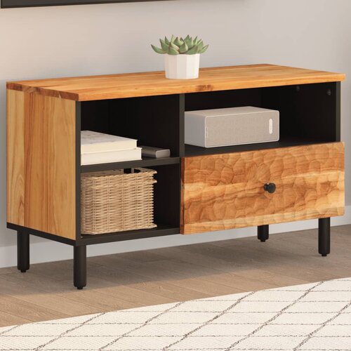 Furnova TV omarica 80x33x46 cm trden akacijev les, (21924699) Slike