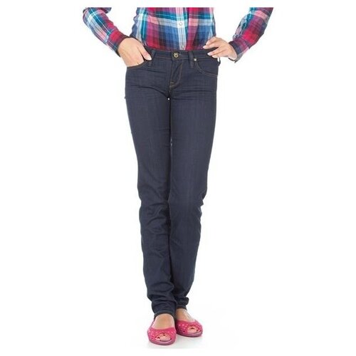 Lee Kavbojke slim Jeans Lynn Straight L333EYCU Modra Cene