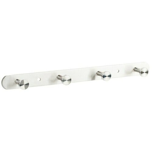 WALTECO Zidna lajsna s kukicama (D x V: 300 x 25 mm, Broj kuka: 4 Kom., Plemeniti čelik) Cijene