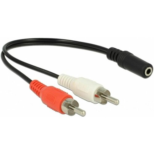 Delock Adapter-AVDIO 2xRCA M - Jack 3,5Ž 20cm 85806 Cene