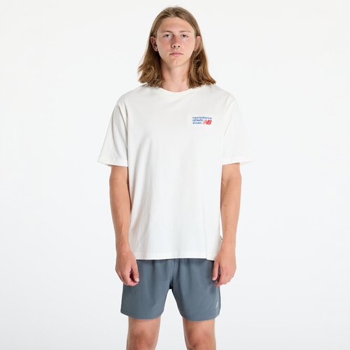 New Balance Majica Athletics Premium Logo T-Shirt Sea Salt S Slike