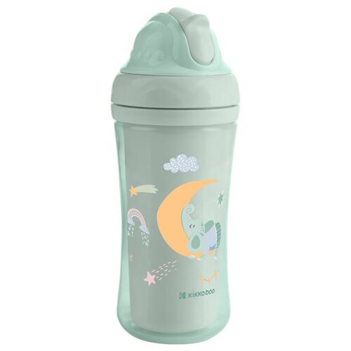 Kikka Boo &amp;Scaron;olja sa slamkom Moony Me 220ml Mint Slike