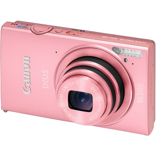 Canon Ixus 240 HS Pink digitalni fotoaparat Slike