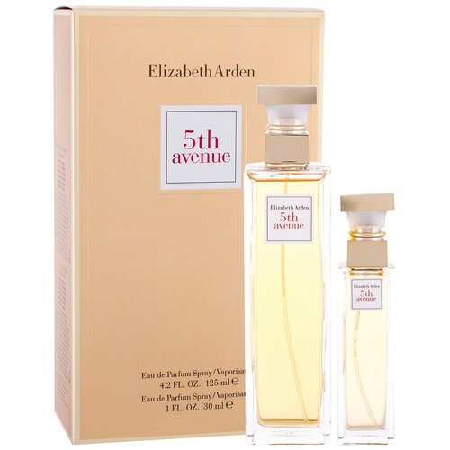 Elizabeth Arden 5th Avenue darilni set parfumska voda 125 ml + parfumska voda 30 ml po&amp;scaron;kodovana &amp;scaron;katla za ženske Slike