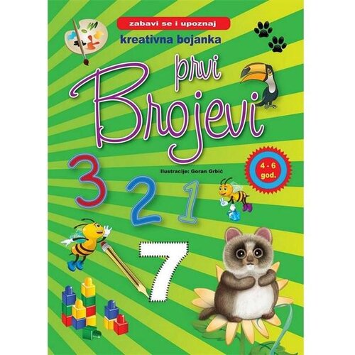  KREATIVNA BOJANKA -PRVI BROJEVI 97149 Cijene