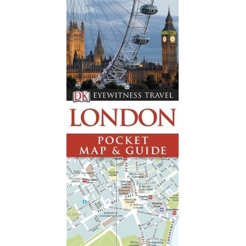 Penguin Books Various - DK Eyewitness Pocket Map and Guide: London Cene