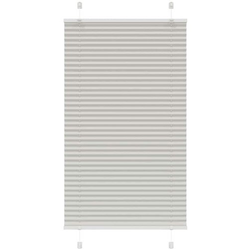 vidaXL Plisirana roleta svijetlosiva 70x100 cm širina tkanine 69,4 cm Cene