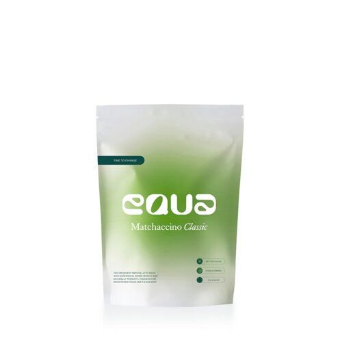 Equa Matchaccino Classic 150g + Focus ča&amp;scaron;a za pripremu Matcha napitka Slike