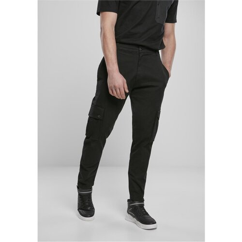 Urban Classics Tapered Cargo Pants Black Cene