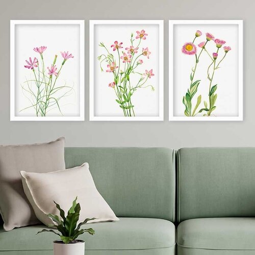 Wallity Set uramljenih slika 3BC_32613479, 3 Dela Cene