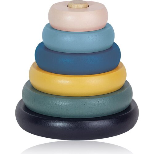 Petite&amp;amp;Mars Drveni prstenovi Orbit 36 m+ Cosmic Blue Slike