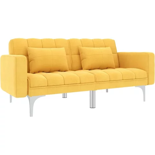  Kavč z ležiščem rumeno blago