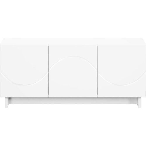 TV stalak 90 x 34,5 x 40 cm Bijela Konstruirano drvo Slike