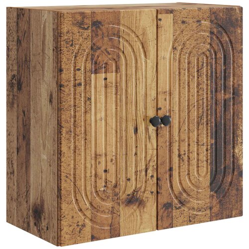 vidaXL Ormar za montažu na zid Staro drvo 59 x 31 x 60 cm - Staro drvo 59 x 31 x 60 cm Cene