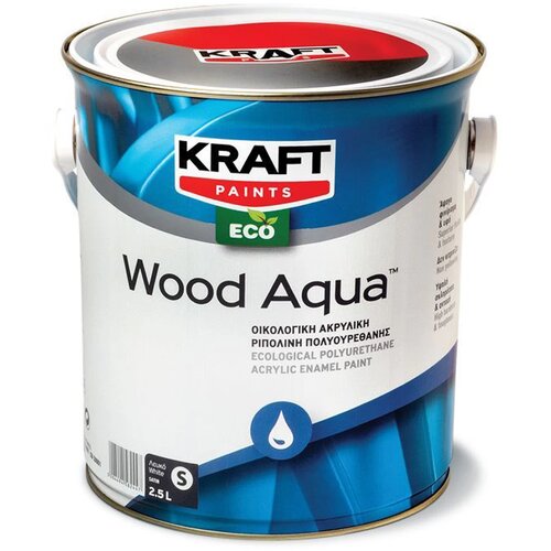 Kraft ECO WOOD AQUA Bela mat 750ml Cene