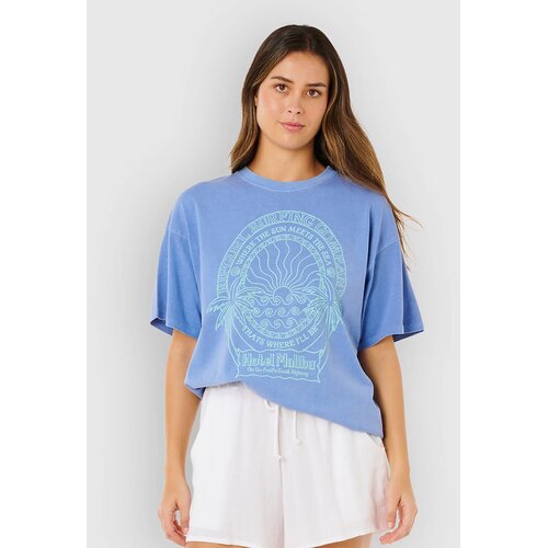 Rip Curl Hotel Malibu Heritage T-shirt cornflower blue Slike
