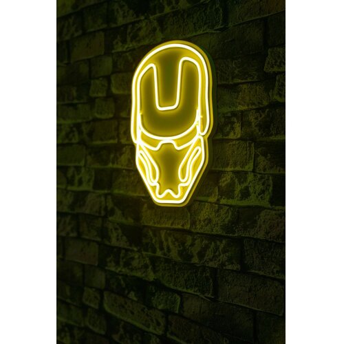 Wallity Dekorativna plastična LED rasveta Iron Man Yellow Slike