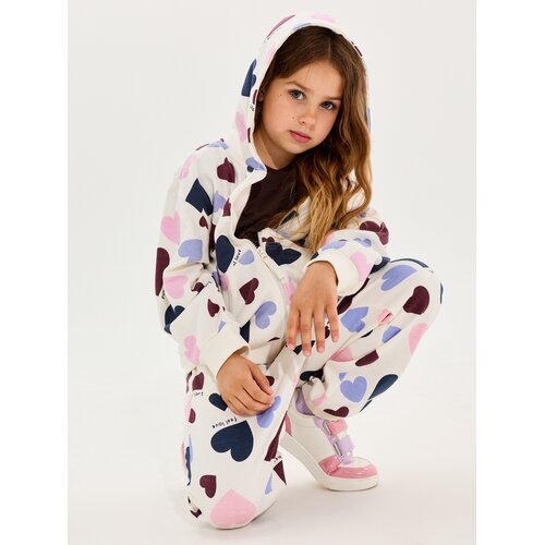 Sinsay Jogger trenirka s motivom srca fleece Slike