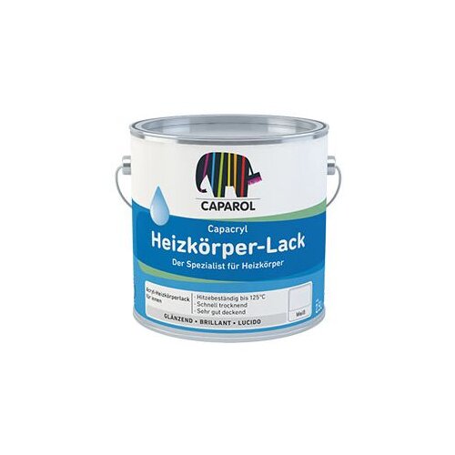 Caparol Capacryl Heizkoperlack - vodeni za radija. 0,75 Slike