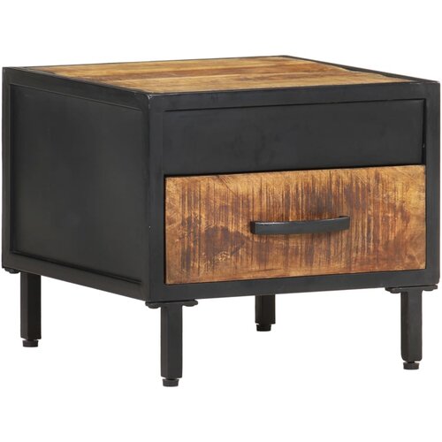 vidaXL Nočna omarica 40x40x35 cm iz robustnega mangovega lesa Cene