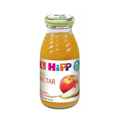 Hipp sok voćni nektar breskva sok 200ml 4M+ Slike