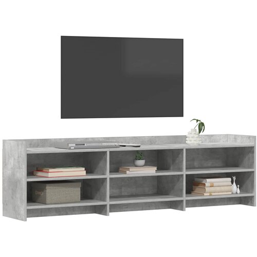  ormar 168 x 33 x 47 cm Betonska siva Konstruirano drvo Slike