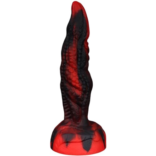 OgazR Hell Dong - gumeni groovy dildo - 20 cm (crno-crveni) Cijene