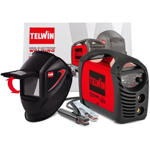 Telwin force 145 230V acx + welding helmet Cene