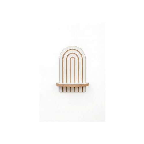 Hanah home Zidna polica, 20x35x13cm, Bijela Slike