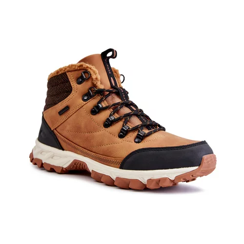 Kesi Men's Warm Boots Trekking Shoes Cross Jeans KK1R4021C Camel