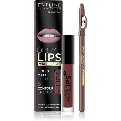 Eveline Cosmetics OH! my LIPS Matt set za ustnice 16 2 kos Cene