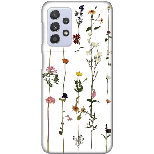  Silikonska maska za Samsung A336B Galaxy A33 5G Flower Print Skin bela Cene