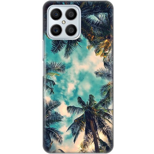 maska silikonska print skin za honor X8 palm tree Slike