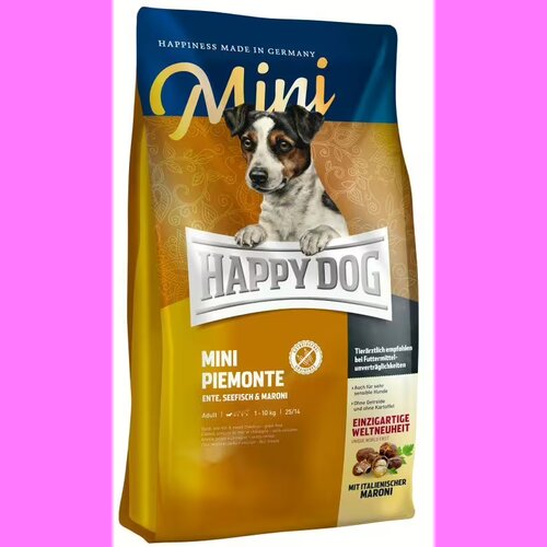 Happy Dog suva hrana za pse mini piemont, pačetina i kesten, 4kg Cene