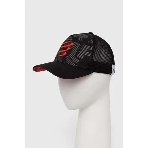 Compressport Kapa sa šiltom Trucker Cap boja: crna, s uzorkom, CU00008B