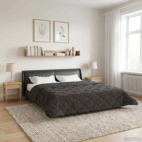  Zimska posteljnina Šonerisan Antracit 200 x 240 cm, (5000284435) Cene