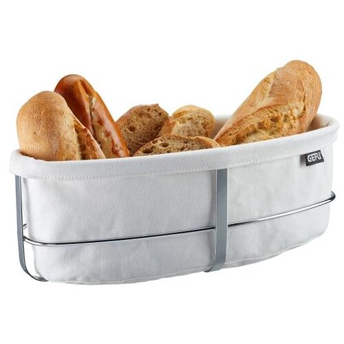  KO&amp;Scaron;ARA ZA KRUH 33661 BRUNCH BIJELA OVALNA Slike