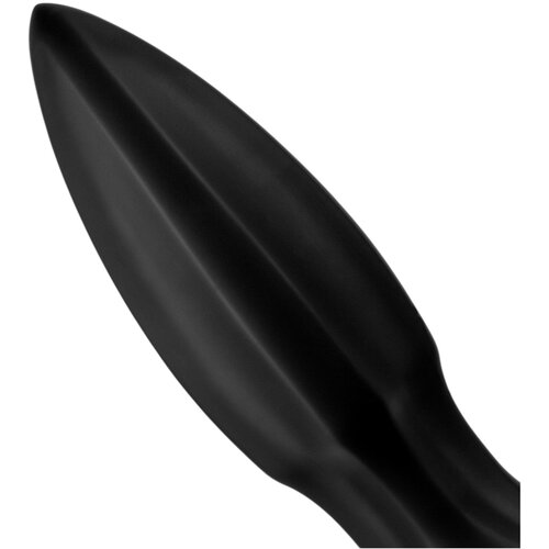 BUTTR Huge Explosive II - veliki analni čep (crni) - 29 cm Slike