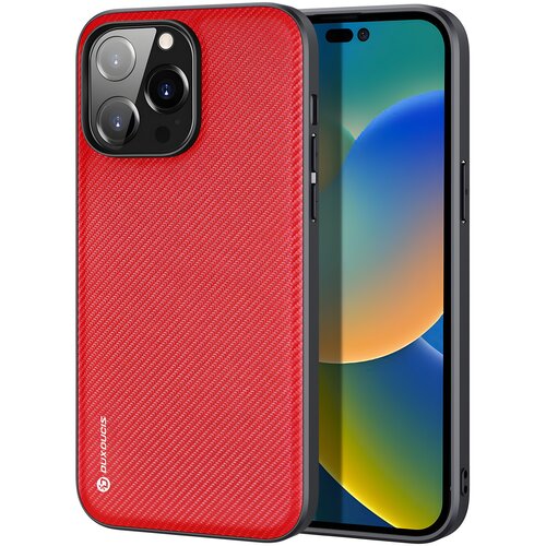 Dux ducis Fino ovitek za Apple iPhone 14 Pro Max - Rdeča Cene