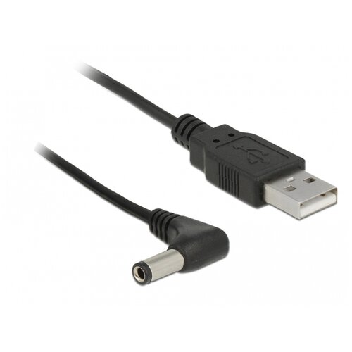 Delock Kabel USB M &amp;ndash; napajalni M DC 5,5 fi x 2,1mm 1,5m Slike