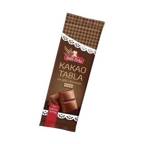  Kakao tabla BAKA ŽIVKA posna 100g Cene