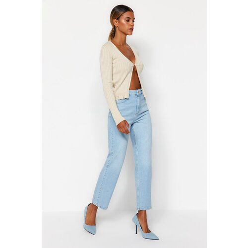 Trendyol Jeans - Blue - Straight Slike