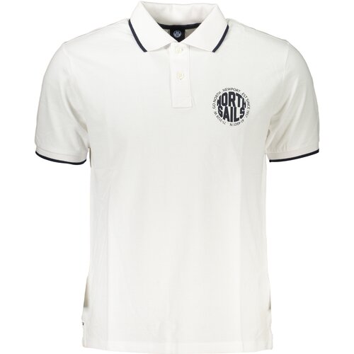 North Sails MEN&#39;S WHITE SHORT SLEEVED POLO SHIRT Cene