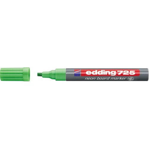 Edding Marker za belu tablu 725 Neon 2-5mm zeleni Slike