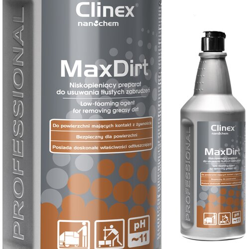 Clinex koncentrirano sredstvo za odstranjevanje močne umazanije maxdirt 1L, (21389164) Slike