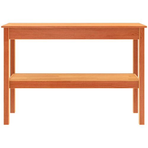  Konzolna stolica Vosak smeđa 110 x 40 x 75 cm Masivna borovina Slike